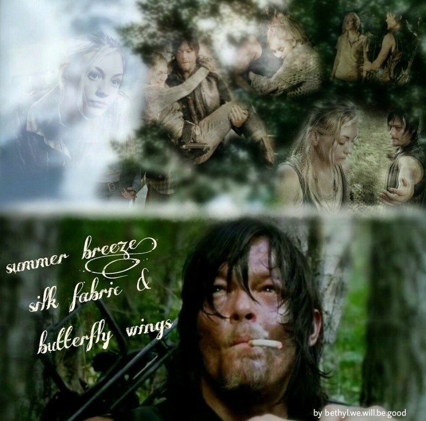 Summer Breeze, Silk Fabric and Butterfly Wings