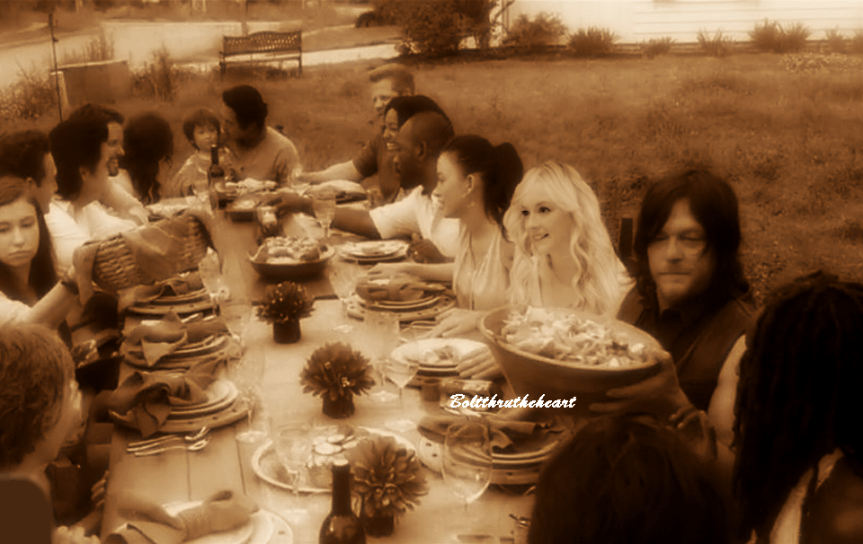 thanksgiving family by Boltthrutheheart